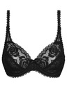 Playtex PLAYTEX RCS FLOWER ELEGANCE UNDERWIRE BRA - Ženski čipkasti nedrček s kostico - črna