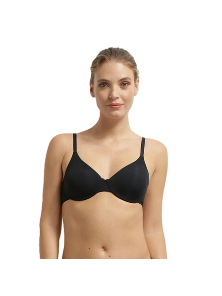 DIM DIM INVISIBLE UNDERWIRE FULL CUP BRA - Ženski nedrček z žico - črna
