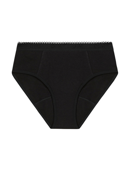 DIM DIM OCS MENSTRUAL KIDS SLIP - Dekliške menstrualne hlačke - črna