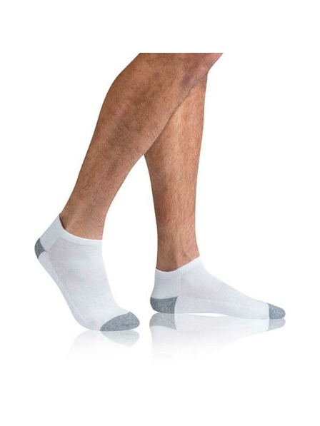 Bellinda SPORT MEN IN-SHOE 3x - Moške gleženj nogavice 3 pari - bela