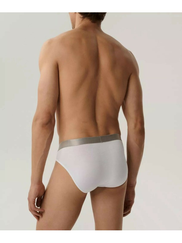 Atlantic Moške prilegajoče boksarice ATLANTIC - bele