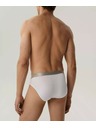 Atlantic Moške prilegajoče boksarice ATLANTIC - bele