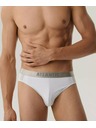 Atlantic Moške prilegajoče boksarice ATLANTIC - bele