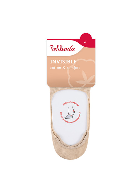 Bellinda INVISIBLE SOCKS - Nevidne nogavice primerne za superge - bež