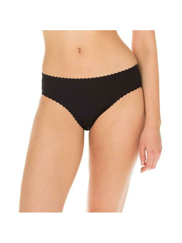 DIM Črne ženske brezšivne hlačke Dim BODY TOUCH SLIP