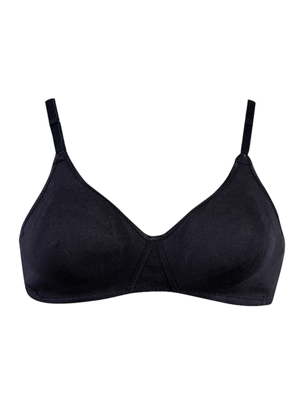 Bellinda Črn ženski modrček Bellinda COTTON BRA