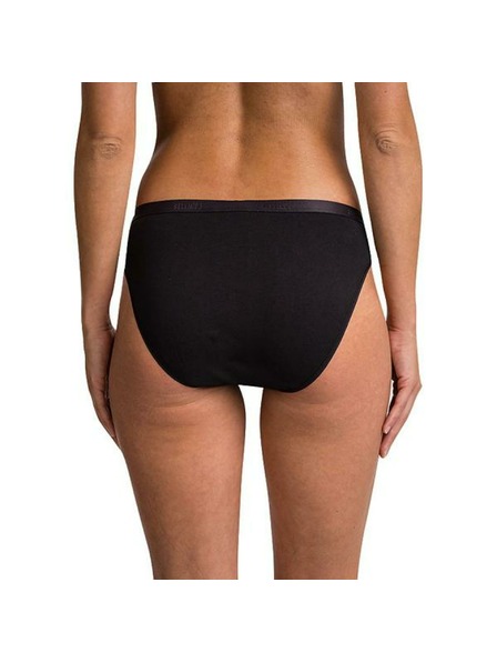 Bellinda Black Bellinda Ženske bombažne spodnje hlačke z mini lističi