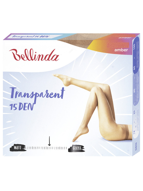 Bellinda Bellinda TRANSPARENTNE nogavice brez ojačanega sedeža