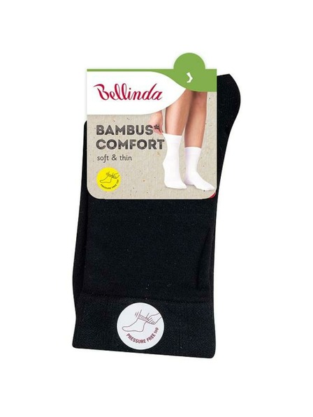 Bellinda Črne ženske nogavice Bellinda BAMBUS COMFORT SOCKS