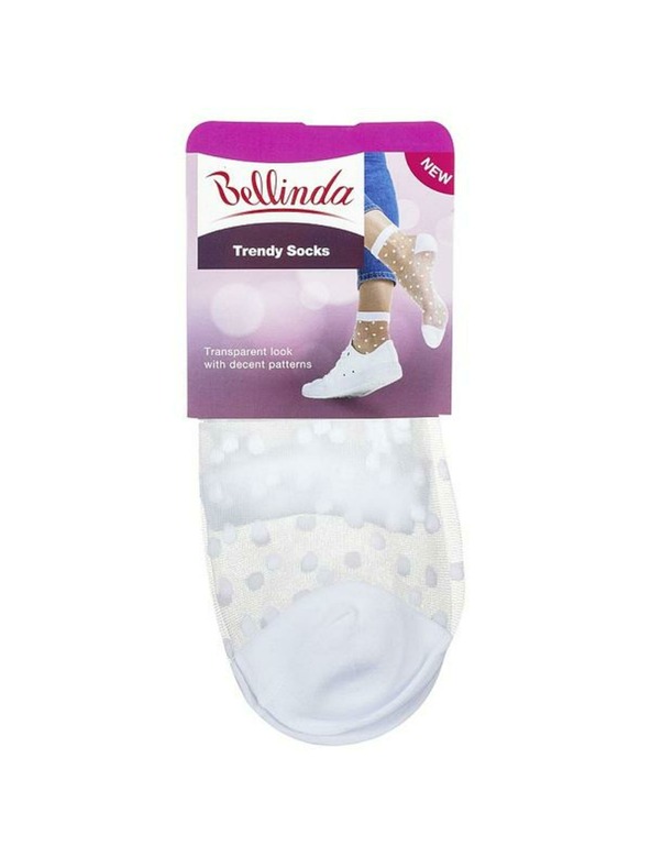 Bellinda Bele svilene nogavice Bellinda TRENDY SOCKS