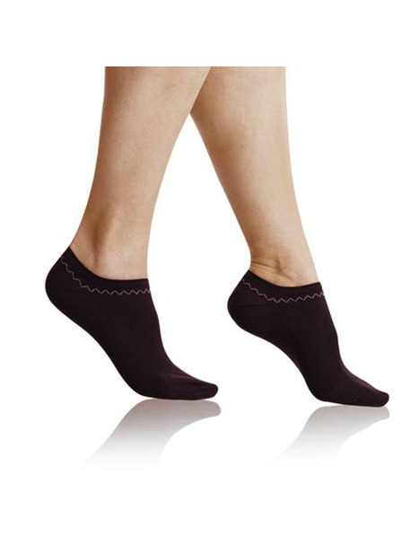 Bellinda Črne ženske nogavice Bellinda FINE IN-SHOE SOCKS