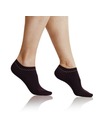 Bellinda Črne ženske nogavice Bellinda FINE IN-SHOE SOCKS