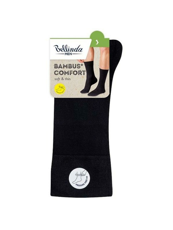 Bellinda Temno modre moške nogavice Bellinda BAMBUS COMFORT SOCKS