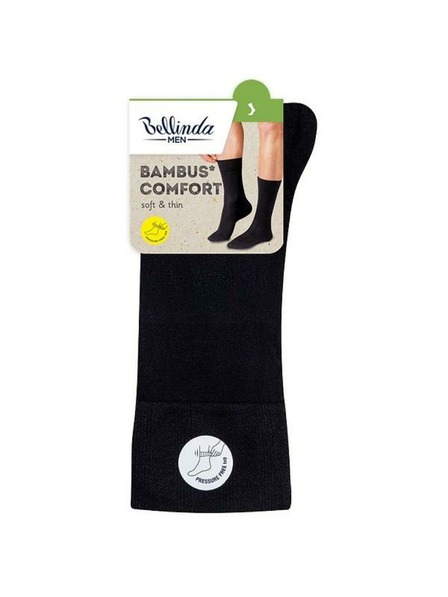 Bellinda Temno modre moške nogavice Bellinda BAMBUS COMFORT SOCKS