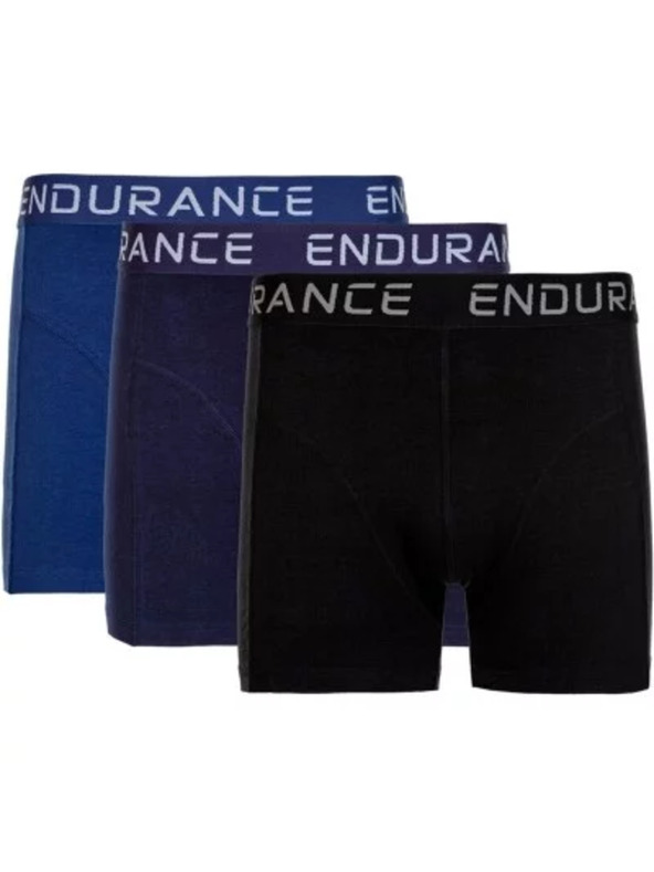 Endurance Moške boksarske hlače Endurance BURKE 3-Pack