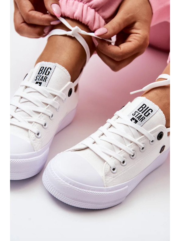 BIG STAR SHOES Ženske superge Big Star Classic - White