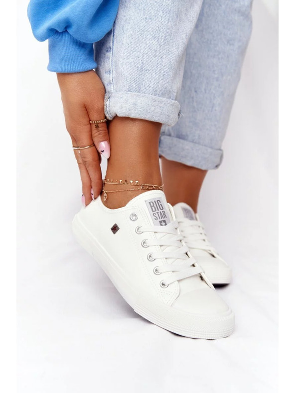 BIG STAR SHOES Ženske superge Big Star Classic - White