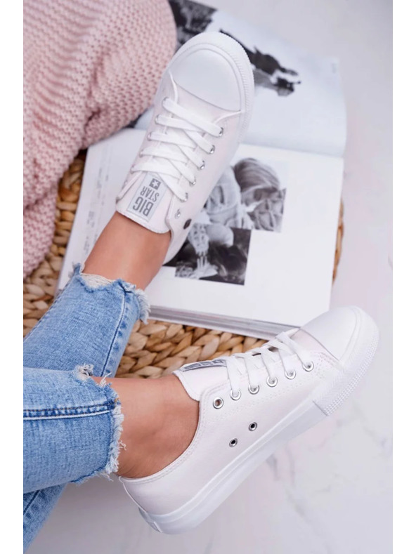 BIG STAR SHOES Ženske superge Big Star Classic - White