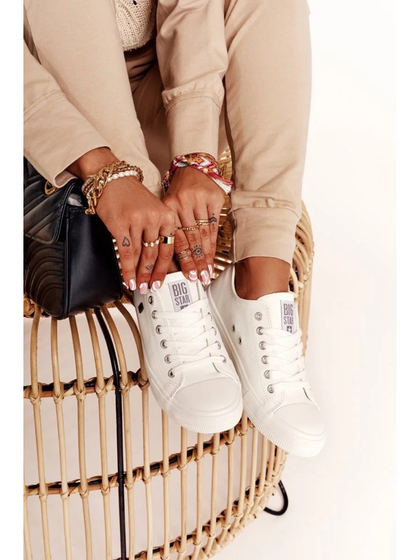 BIG STAR SHOES Ženske superge Big Star Classic - White