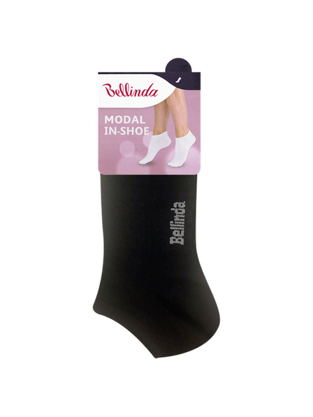Bellinda Ženske nogavice iz modala - črna