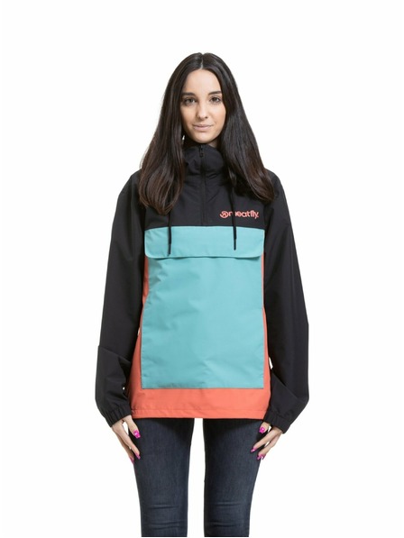 Meatfly Meatfly ženska street jakna Noah Mango / Black