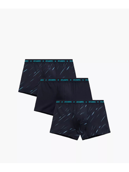 Atlantic 3-PACK Moški boksaški spodnjački Atlantic
