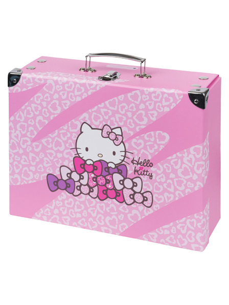 BAAGL  BAAGL Zložljiva šolska torba Hello Kitty Sweet Leopard z okovi
