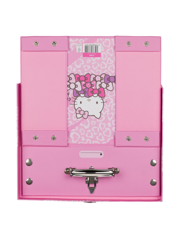 BAAGL  BAAGL Zložljiva šolska torba Hello Kitty Sweet Leopard z okovi