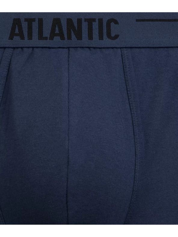 Atlantic 3-PACK Moške spodnjice zelene in modre