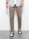 Ombre Clothing Bež moške hlače chino barve Ombre oblačila P1059