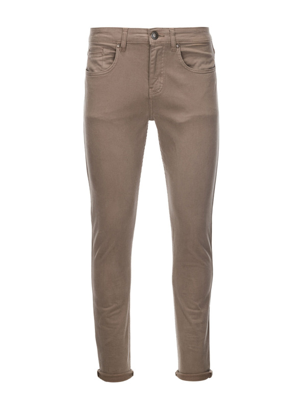 Ombre Clothing Bež moške hlače chino barve Ombre oblačila P1059