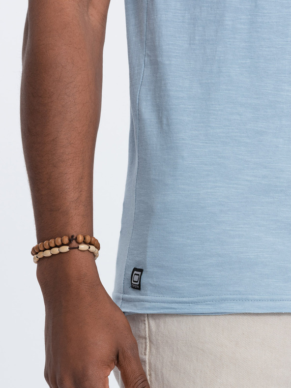 Ombre Clothing Modra moška srajca Ombre Clothing