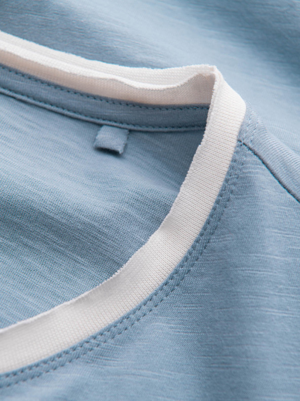 Ombre Clothing Modra moška srajca Ombre Clothing