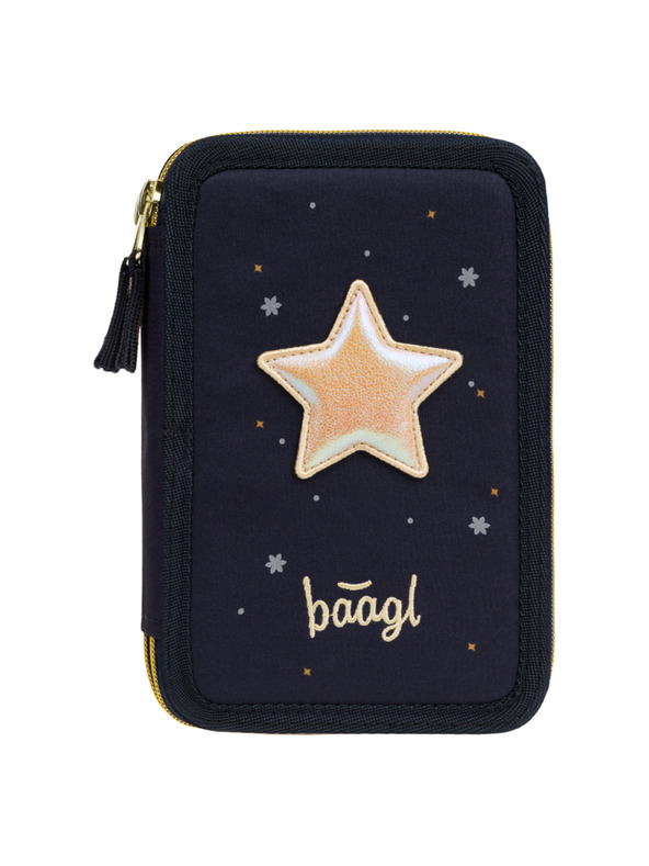 BAAGL  BAAGL Školski penal tripodest Unicorn Gold