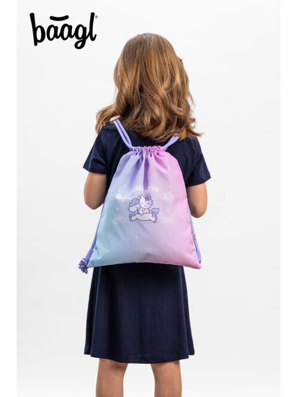BAAGL  BAAGL Predšolski nahrbtnik Hello Kitty Unicorn GRS