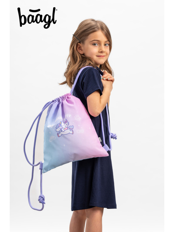 BAAGL  BAAGL Predšolski nahrbtnik Hello Kitty Unicorn GRS