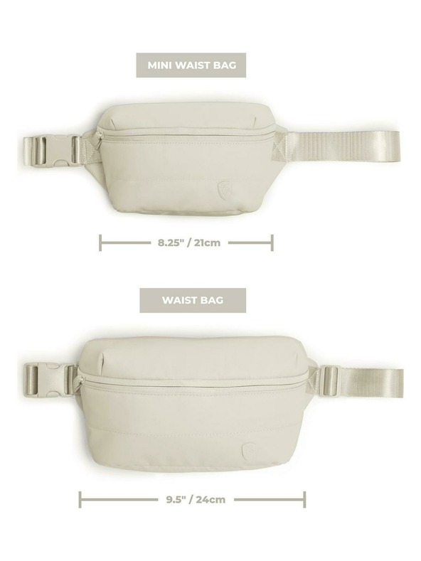 Heys Ledvinka Heys Puffer Mini Waist Bag Off White