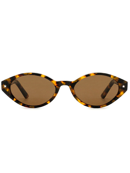VEYREY VeyRey ženske mačja oko acetátna polarizacijska sončna očala Aest leopard obroba rjava stekla