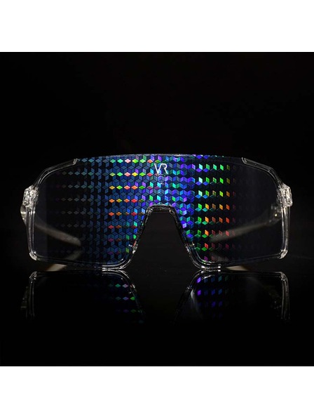 VEYREY VeyRey športove sončna očala Ogharod (hologram Diamant) prosojne obrobe vecbarvna stekla