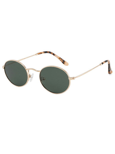 VEYREY VeyRey cat-eye acetatna polarizacijska sončna očala Wabame zlata okvirja zelena stekla