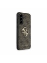 Guess Guess PU 4G Metal Logo Zadnji Pokrov za Samsung Galaxy A56 Brown