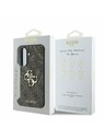 Guess Guess PU 4G Metal Logo Zadnji Pokrov za Samsung Galaxy A56 Brown