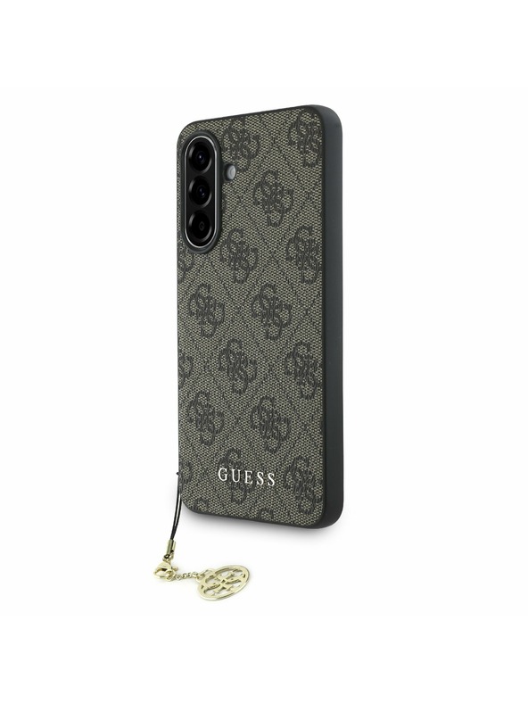 Guess Guess 4G Charm Zadnji Pokrov za Samsung Galaxy A56 Brown