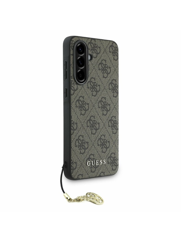 Guess Guess 4G Charm Zadnji Pokrov za Samsung Galaxy A56 Brown