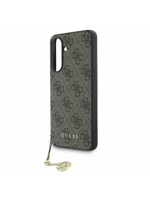 Guess Guess 4G Charm Zadnji Pokrov za Samsung Galaxy A56 Brown