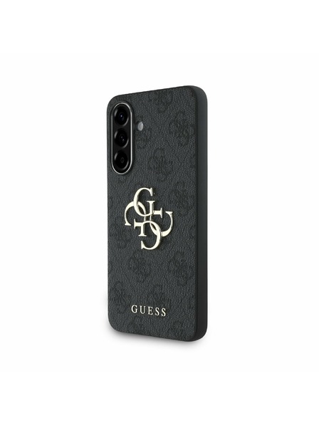 Guess Guess PU 4G Metal Logo Zadnji Pokrov za Samsung Galaxy A56 Grey