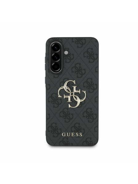 Guess Guess PU 4G Metal Logo Zadnji Pokrov za Samsung Galaxy A56 Grey