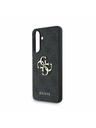 Guess Guess PU 4G Metal Logo Zadnji Pokrov za Samsung Galaxy A56 Grey