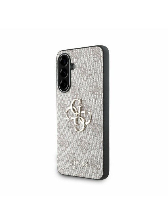 Guess Guess PU 4G Metal Logo Zadnji Pokrov za Samsung Galaxy A56 Pink