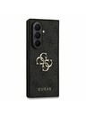 Guess Guess PU 4G Metal Logo Zadnji Pokrov za Samsung Galaxy Z Fold 7 Grey
